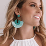 Endless Celebration Earrings In Turquoise Image - 1