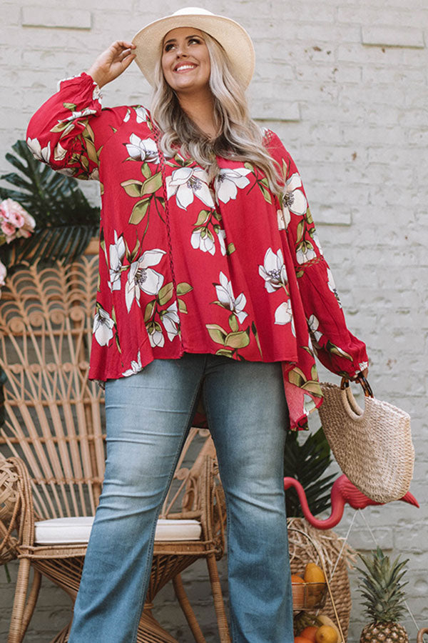 Brunching In Bali Shift Top In Rose  Curves Image - 2