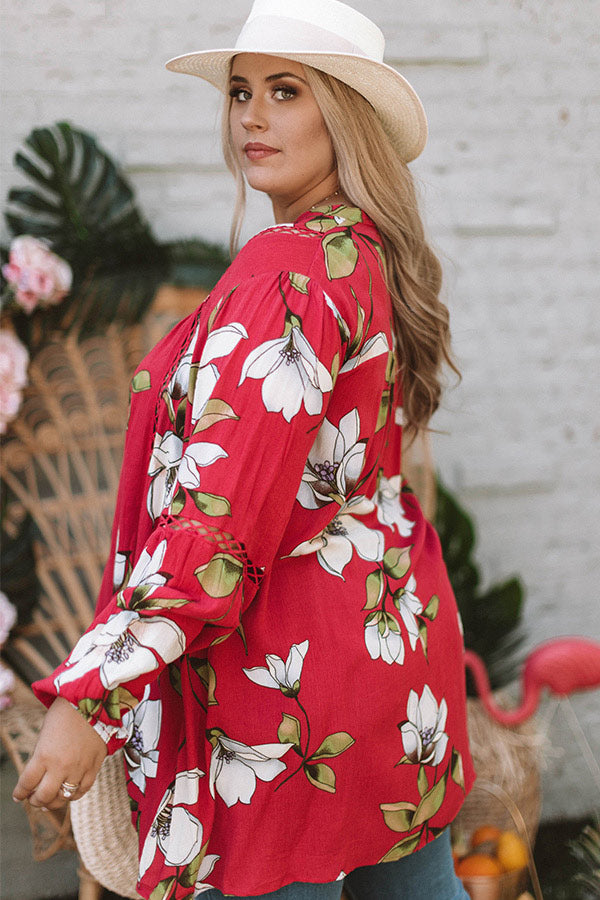 Brunching In Bali Shift Top In Rose  Curves Image - 3