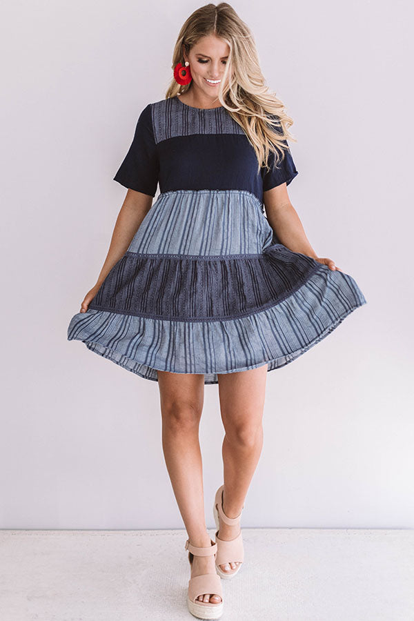 Gone To Malibu Babydoll Dress Image - 1