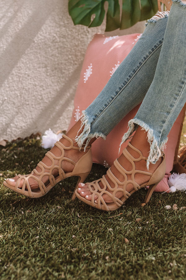 The Skylar Heel In Iced Latte Image - 1