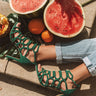 The Skylar Heel In Green Image - 1