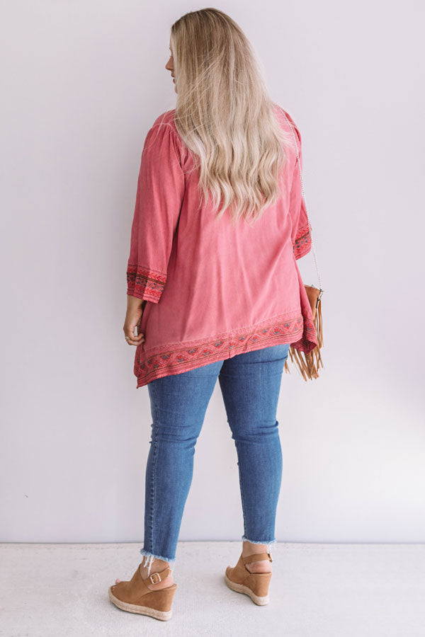 Champagne On The Beach Embroidered Overlay Curves Image - 4