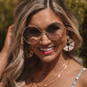 Glam Vibes Sunnies In Gold Image - 1