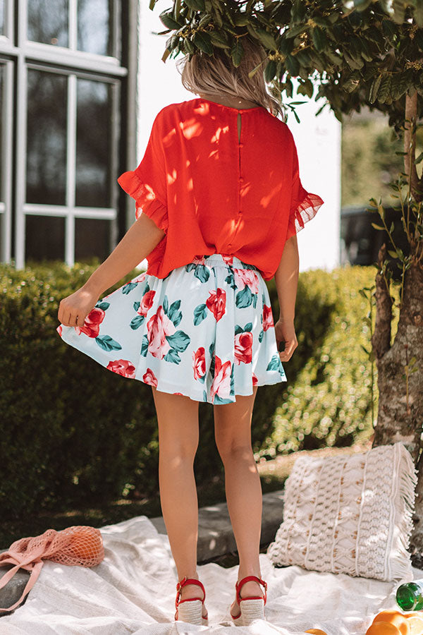 You're Still The One Shift Top In Red Image - 4