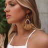 Carefree In Cabo Earrings In Brown Image - 1