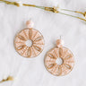 Lost In Paradise Earrings In Light Pink Image - 1