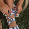 The Millie Stripe Wedge Image - 1