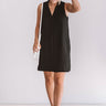 Romance In Rome Shift Dress In Black Image - 1