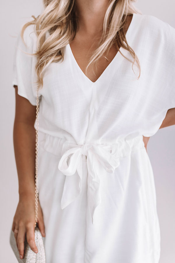 Darling Debut Dress In White Image - 3