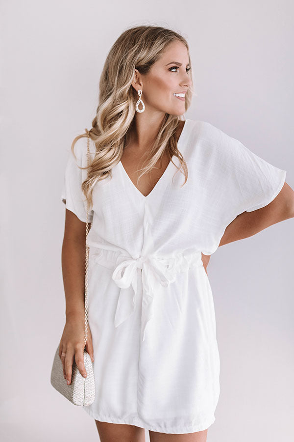 Darling Debut Dress In White Image - 2