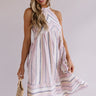 Daytime Dreamin' Stripe Midi in Dusty Purple Image - 1