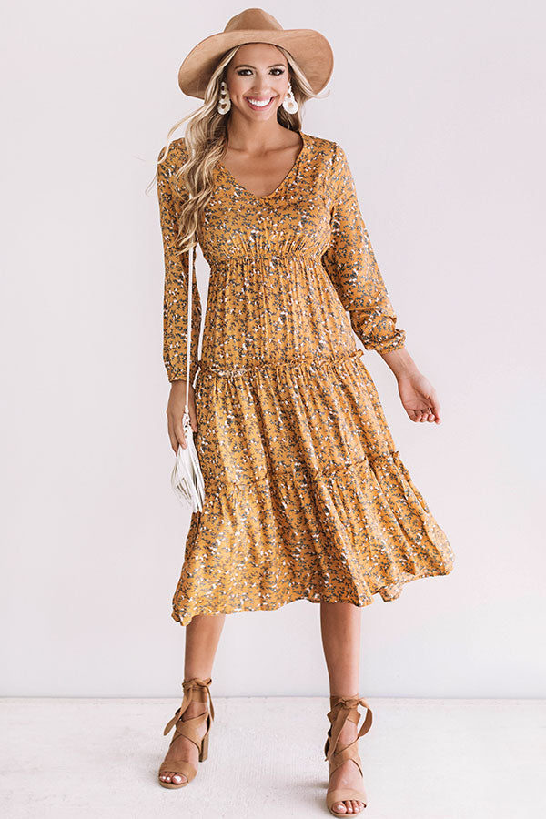 Amazing Moment Floral Maxi Image - 1