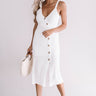 Long Beach Bombshell Midi Dress in Ivory Image - 1