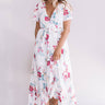 Getaway to Greece Faux Wrap Maxi Dress Image - 1
