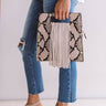 West Coast Road Trip Snake Print Crossbody in Light Hazelnut Image - 1