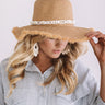 St. Lucia Love Frayed Hat Image - 1