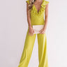 L.A. Lady Jumpsuit In Lime Punch Image - 1