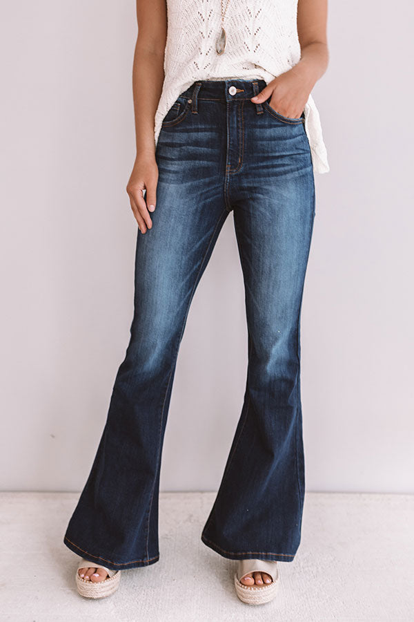 KanCan The Rowan High Waist Flares Image - 1