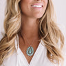 Palm Springs Getaway Turquoise Necklace Image - 1