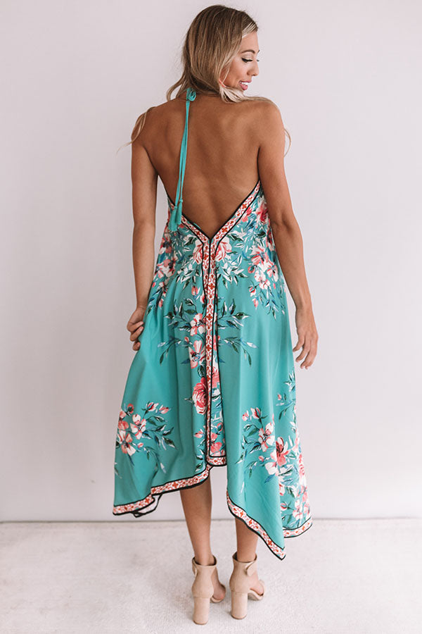 Margaritas and Making Memories Floral Midi Image - 4