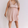 Love and Limos Sequin Dress in Blush Curves Image - 1