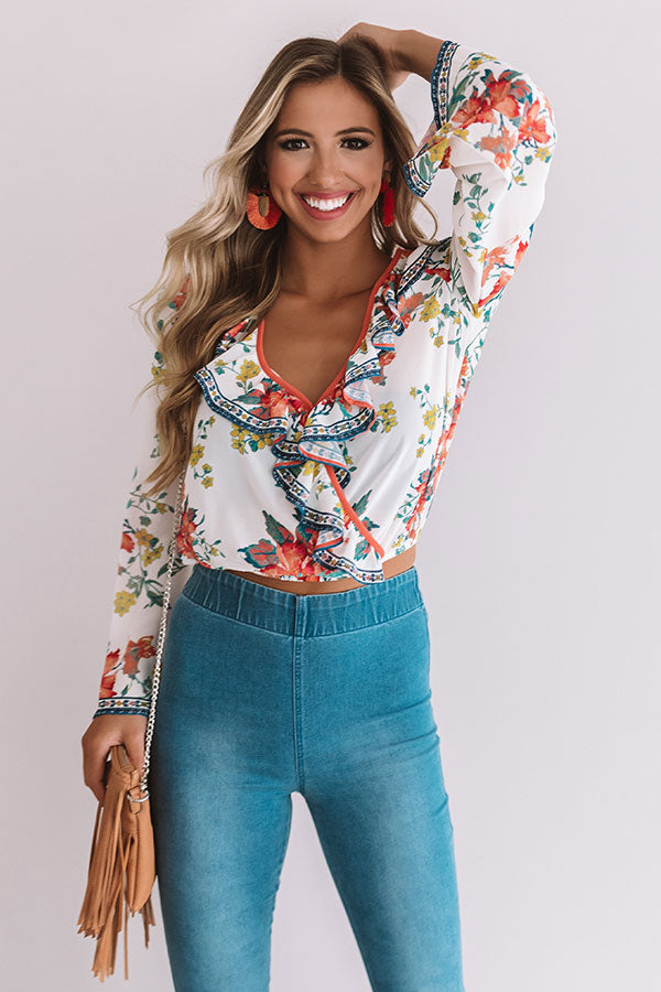 I'll Take Two Floral Top Image - 3
