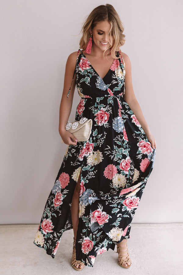 Making Moves Floral Maxi Image - 1