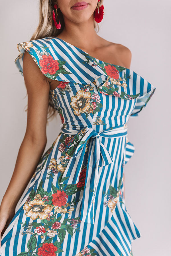 Riviera Rendezvous Ruffle Dress Image - 3