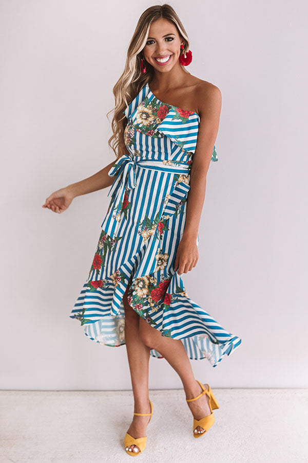 Riviera Rendezvous Ruffle Dress Image - 1