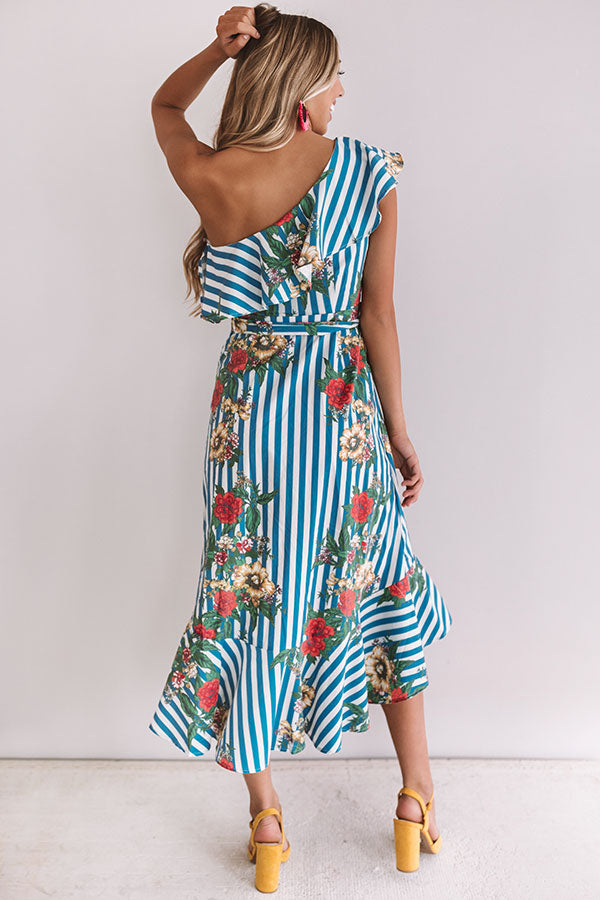 Riviera Rendezvous Ruffle Dress Image - 4