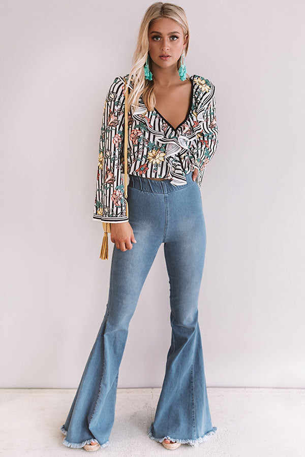 Roll With It Stripe Top Image - 1