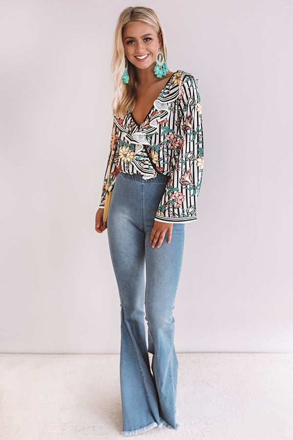 Roll With It Stripe Top Image - 2