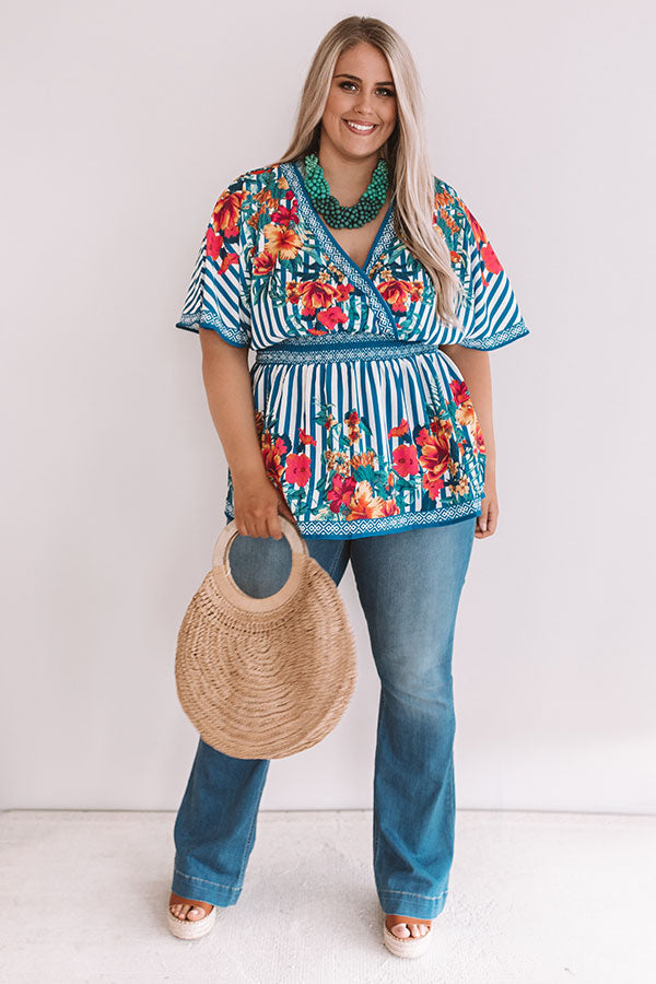 Sweet Like Honey Stripe Top Curves Image - 1