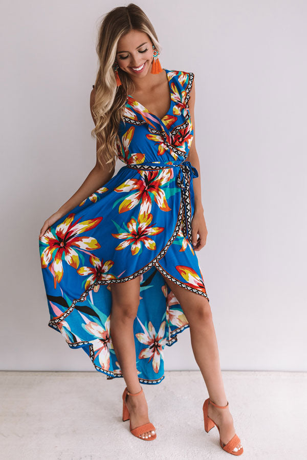 Out Of The Blue Floral Dress Image - 4