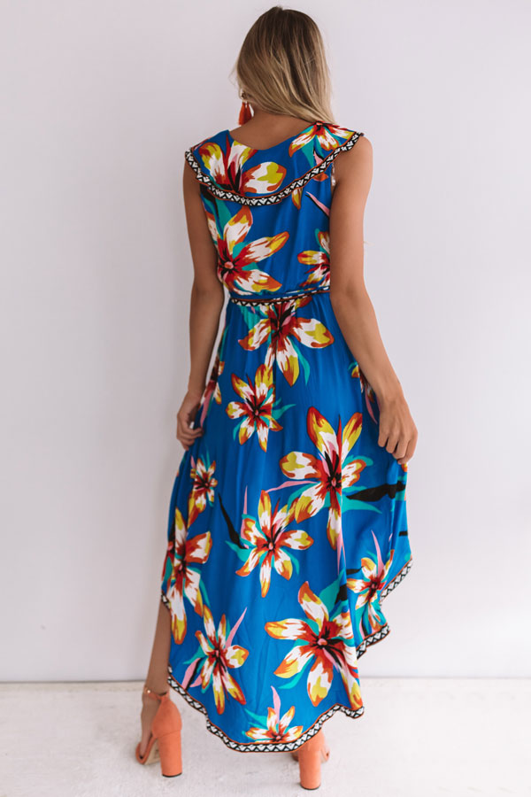Out Of The Blue Floral Dress Image - 5