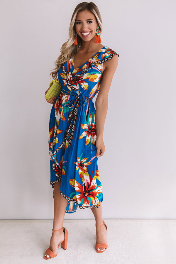 Out Of The Blue Floral Dress Image - 1