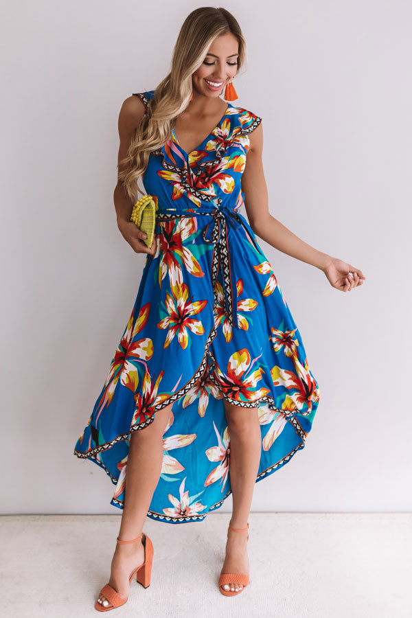 Out Of The Blue Floral Dress Image - 2