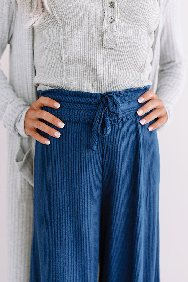 Let's Runaway Ribbed Pants Image - 3