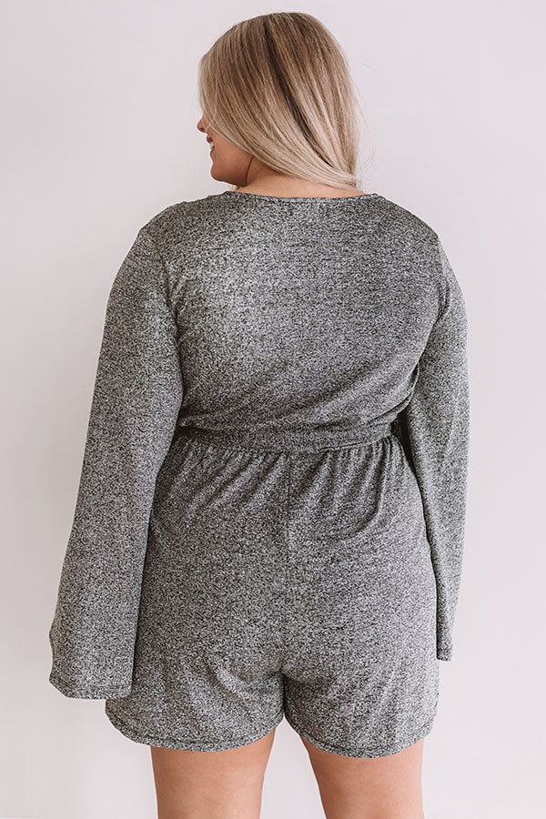 VIP Only Shimmer Romper Curves Image - 5