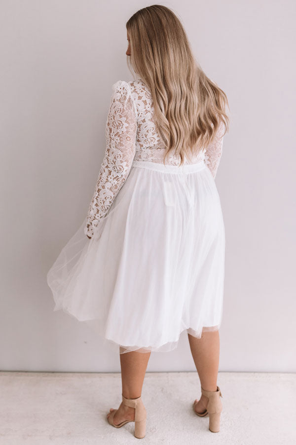 First Dance Lace Dress Curves Image - 5