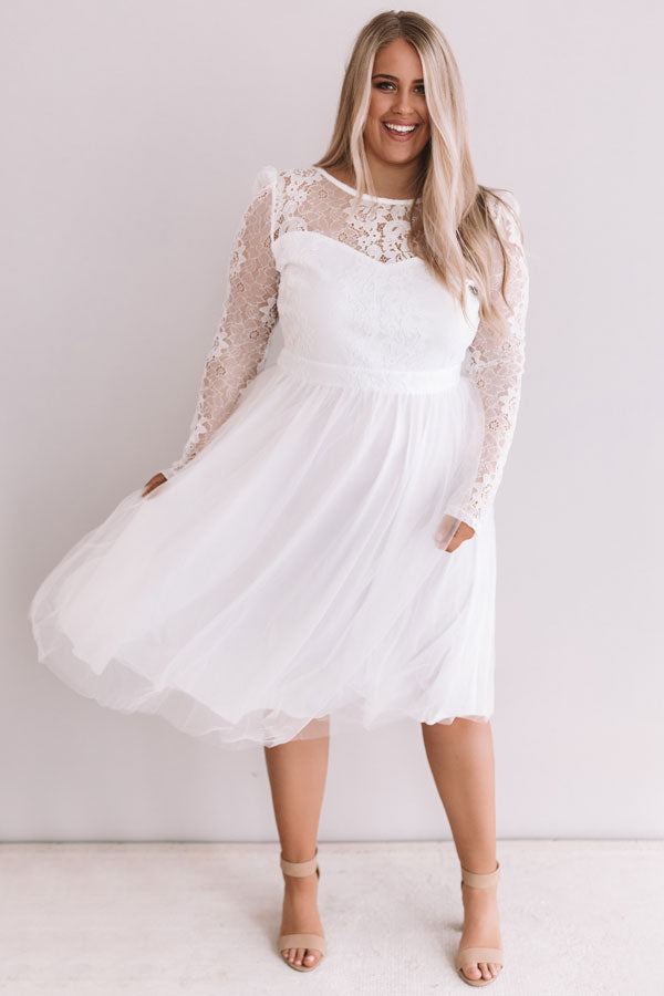 First Dance Lace Dress Curves Image - 1