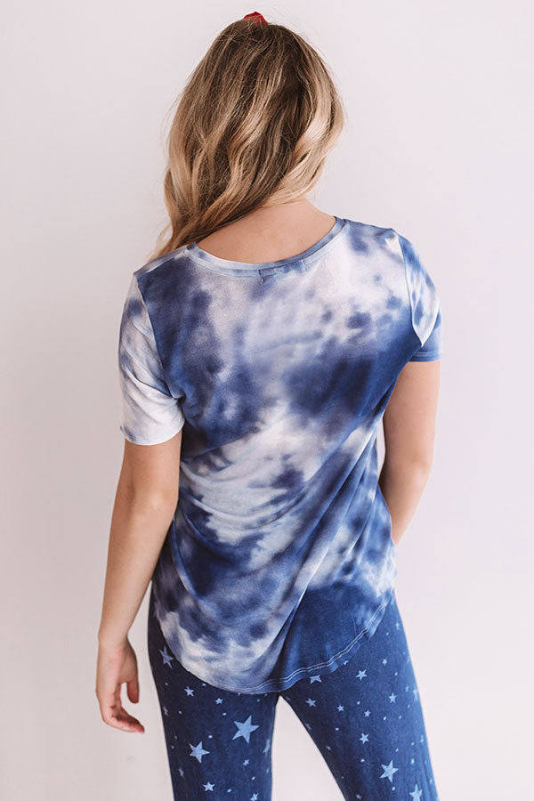 Popsicles On The Pier Tie Dye Tee Image - 4