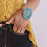 Beach Oasis Cuff Bracelet In Turquoise Image - 1