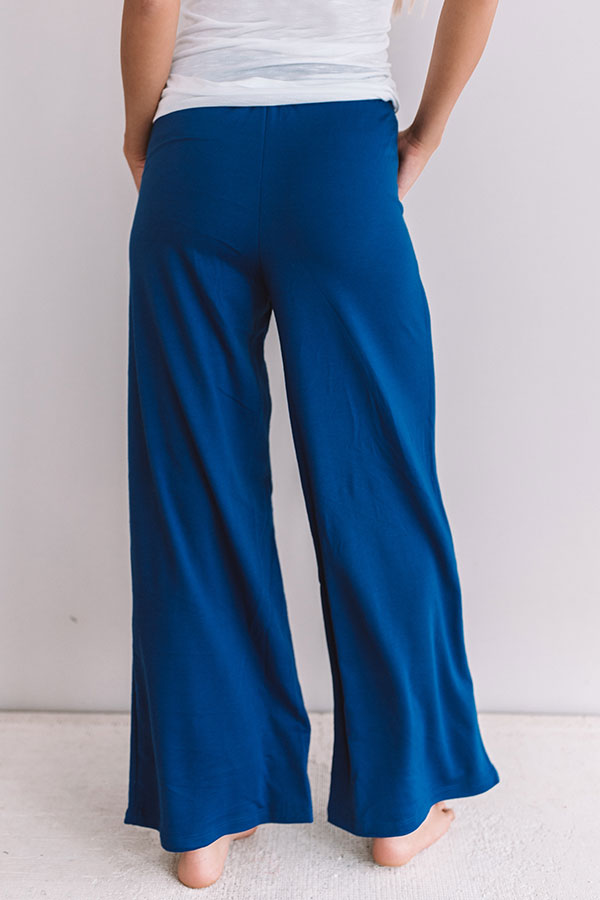 Babe Next Door Pants In Royal Blue Image - 3