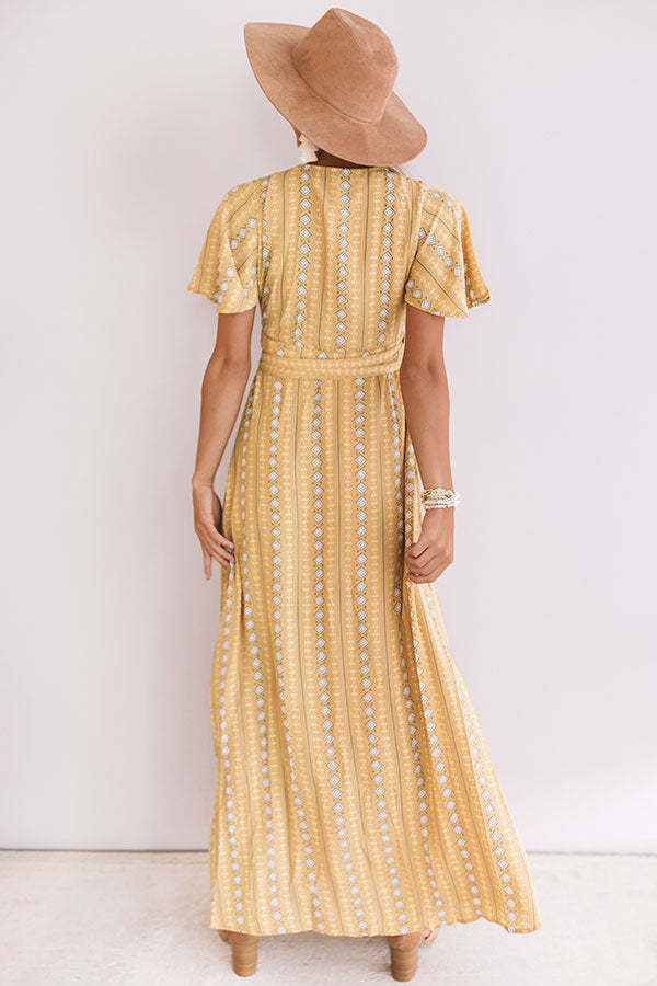 Palm Springs Getaway Wrap Maxi Image - 4