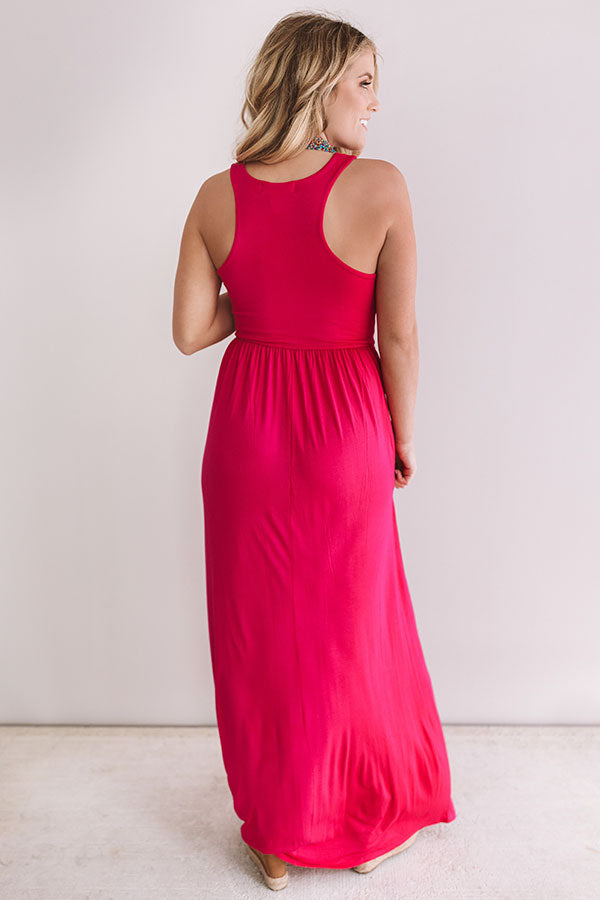 Summer Love Maxi In Hot Pink Image - 3