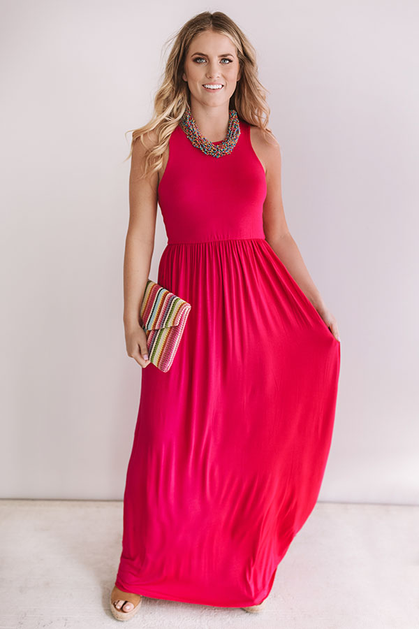 Summer Love Maxi In Hot Pink Image - 2