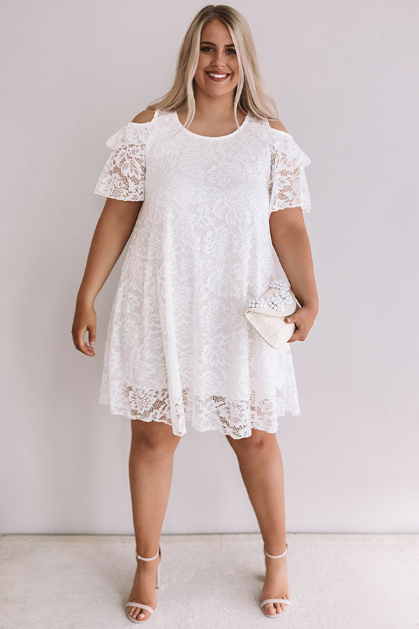 Kisses In Paris Lace Dress  Curves Image - 1