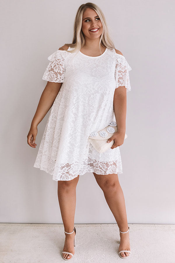 Kisses In Paris Lace Dress  Curves Image - 2